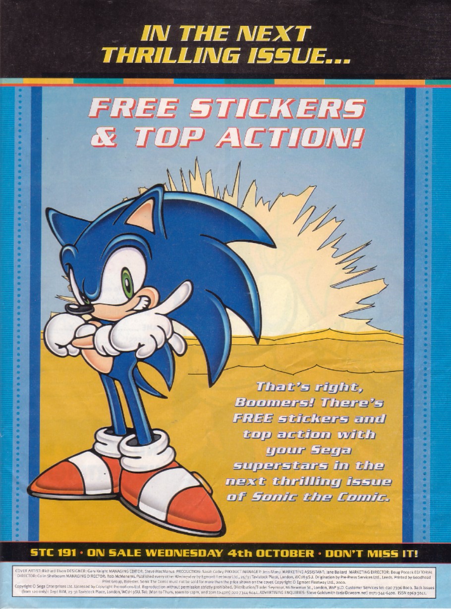 Sonic - The Comic Issue No. 190 Page 2
